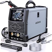 【新品未使用】溶接機 100V/200V兼用 コンパクト 軽量 高出力 デジタル Amazon | MIGVAN 溶接機 100v 200v兼用 180A 定格使用率60％ 1台5役